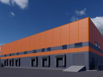 Склад из сэндвич панелей