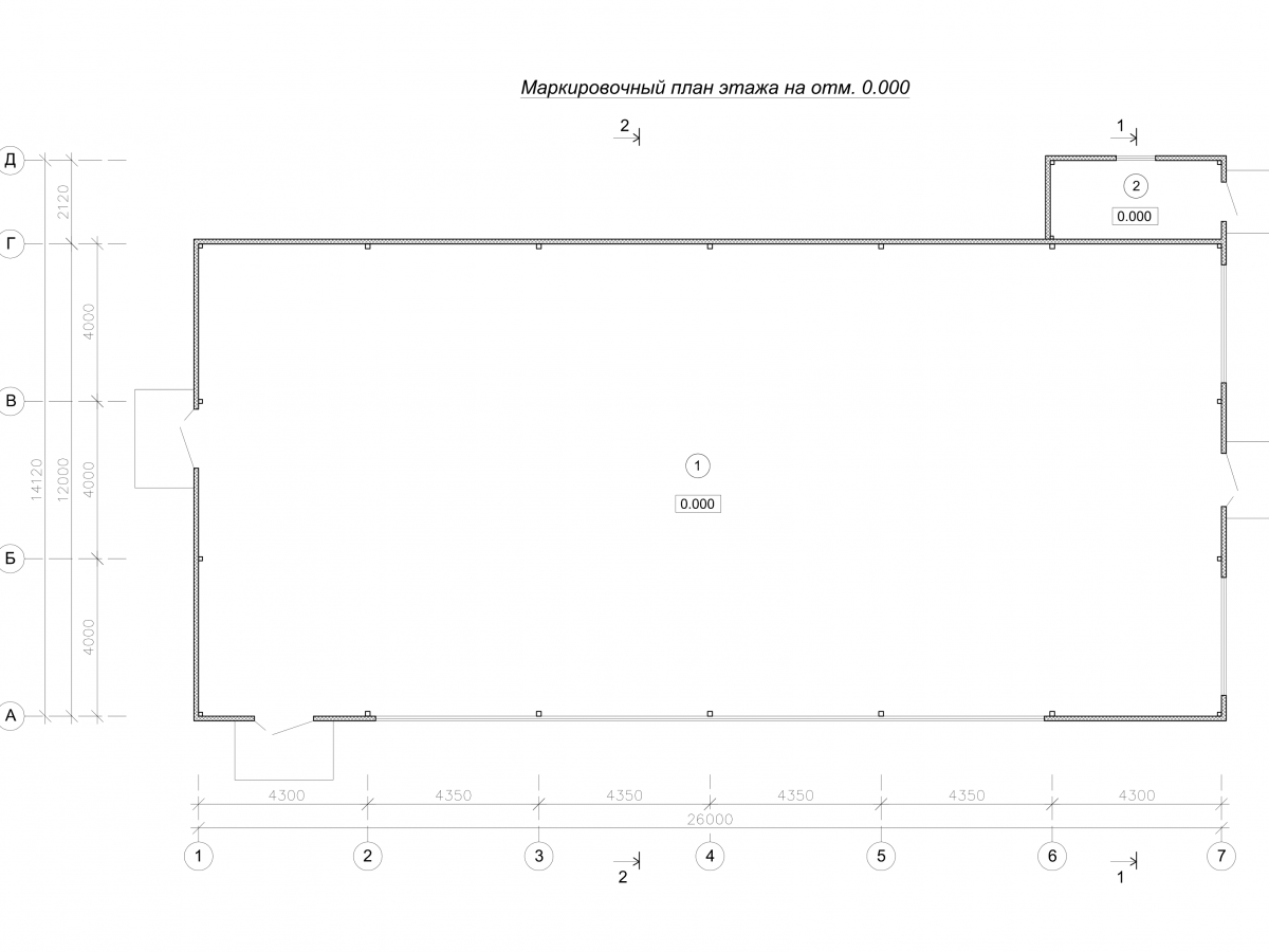 3D визуализация Административно-офисное здание из сэндвич-панелей - фото 3